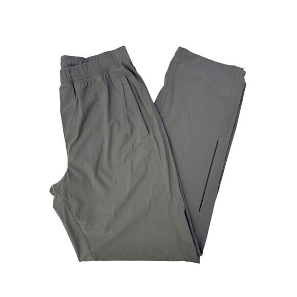 Lululemon grey track pant joggers pant 32" inseam - size large - Picture 1 of 8
